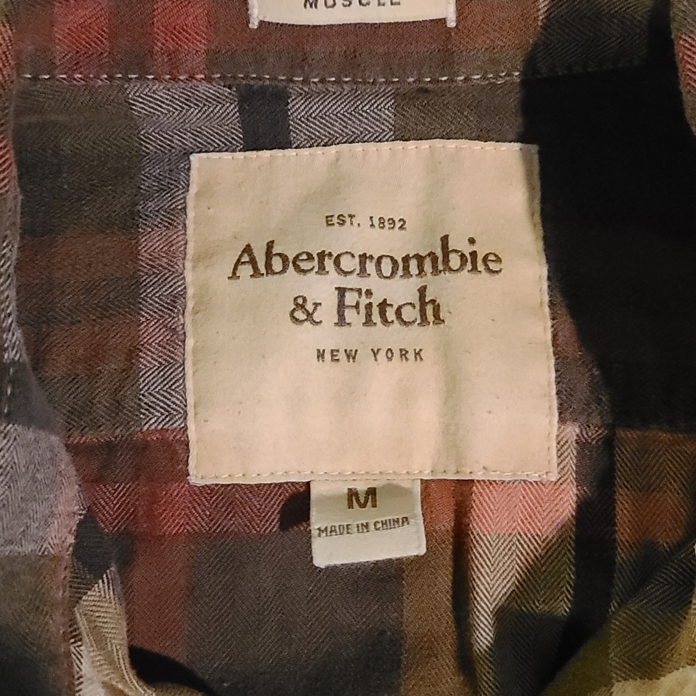 Men's Abercrombie flannel
